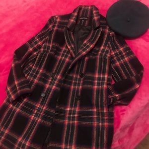 Plaid coat